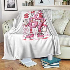 67 Valentines Throw Blanket Funny Six Seven Brainrot Meme TS14 Print Your Wear