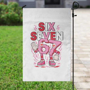 67 Valentines Garden Flag Funny Six Seven Brainrot Meme TS14 Print Your Wear