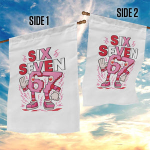 67 Valentines Garden Flag Funny Six Seven Brainrot Meme TS14 Print Your Wear