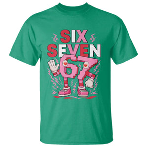 67 Valentines T Shirt Funny Six Seven Brainrot Meme TS14 Irish Green Print Your Wear