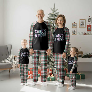 Carl's a Mess Plaid Pajama Set Funny Reality TV TS14 Christmas Plaid Print Your Wear
