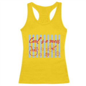 Carl's a Mess Racerback Tank Top Viral Sarcastic Reality TV TS14 Daisy Print Your Wear