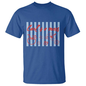 Carl's a Mess T Shirt - Viral Sarcastic Reality TV TS14 Royal Blue Print Your Wear