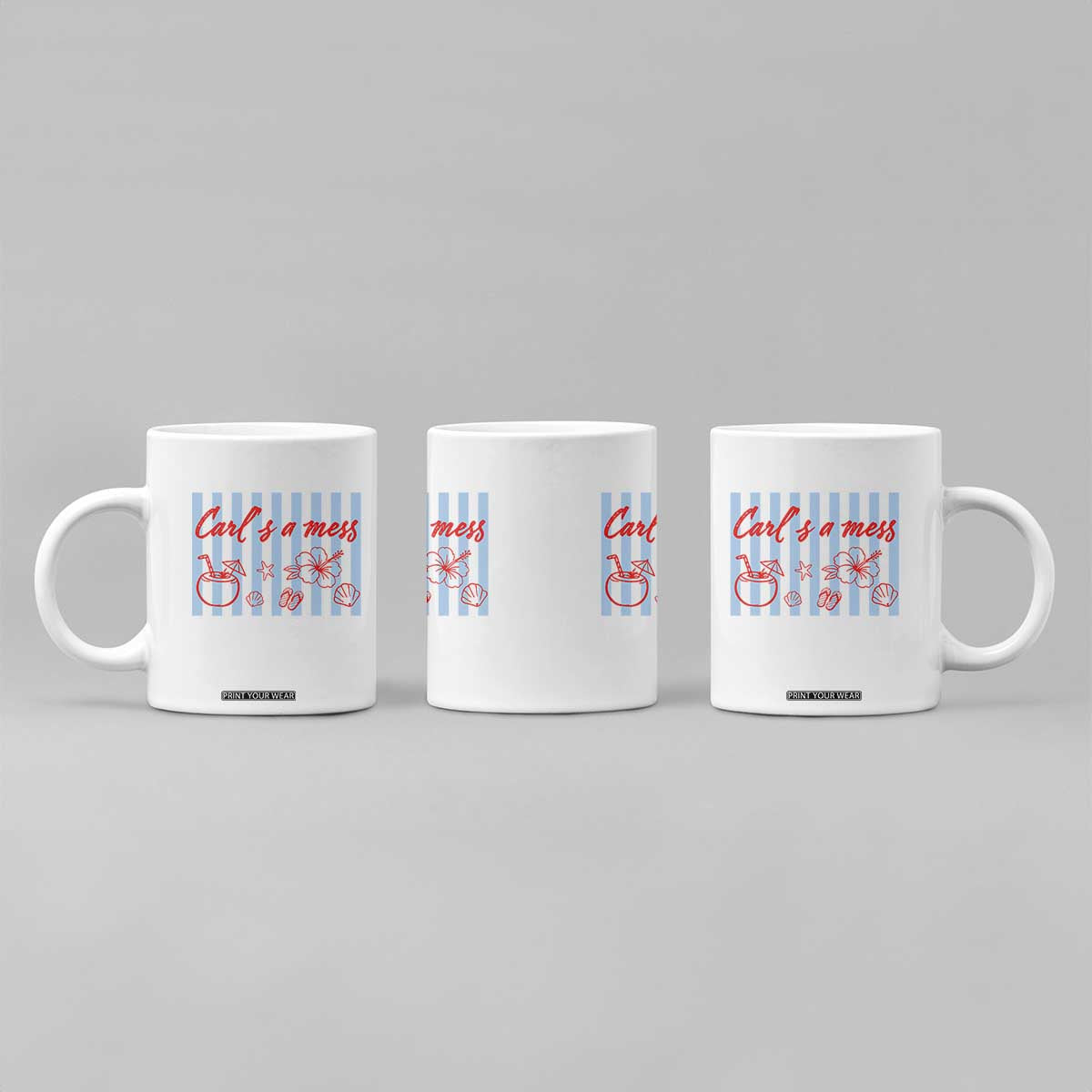 Carl's a Mess Coffee Mug Viral Sarcastic Reality TV TS14 Print Your Wear