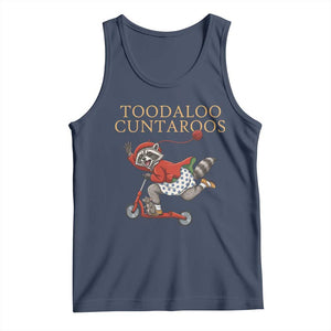 Toodaloo Cuntaroos Tank Top Funny Sarcastic Raccoon Inappropriate Meme TS14 Navy Print Your Wear