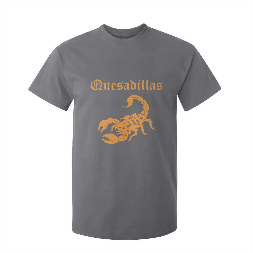 Quesadillas Scorpion T Shirt For Kid Burnt Orange Southwestern TS14 Charcoal Print Your Wear