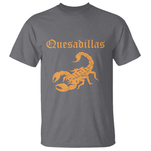 Quesadillas Scorpion T Shirt Burnt Orange Southwestern TS14 Charcoal Print Your Wear