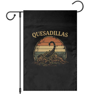 Quesadillas Scorpion Garden Flag Southwestern Desert Food TS14 Black Print Your Wear