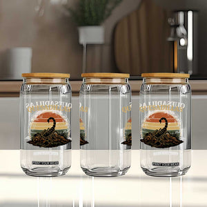 Quesadillas Scorpion Glass Can Southwestern Desert Food TS14 Print Your Wear