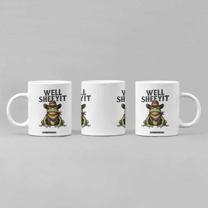 Pride Frog LGBT Rainbow Coffee Mug Well Sheeyit Country Western TS14 Print Your Wear