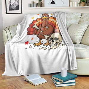 Funny Thanksgiving Nurse Turkey Throw Blanket Fall RN TS14 Print Your Wear