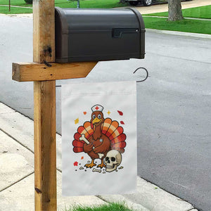 Funny Thanksgiving Nurse Turkey Garden Flag Fall RN TS14 Print Your Wear