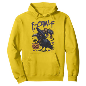 F Caw F Black Crow Halloween Meme Hoodie TS14 Daisy Print Your Wear