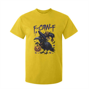 F Caw F Black Crow Halloween Meme T Shirt For Kid TS14 Daisy Print Your Wear