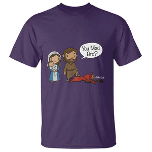 Funny Christian T Shirt You Mad Bro Matthew 2:16 TS14 Purple Print Your Wear
