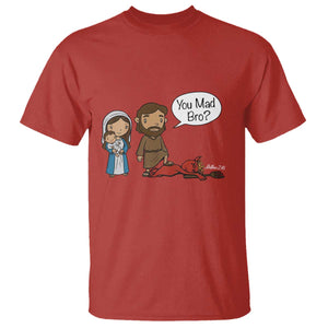 Funny Christian T Shirt You Mad Bro Matthew 2:16 TS14 Red Print Your Wear