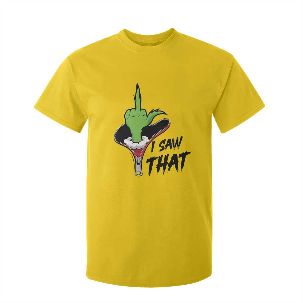 I Saw That T Shirt For Kid Funny Elf Hand Christmas TS14 Daisy Print Your Wear