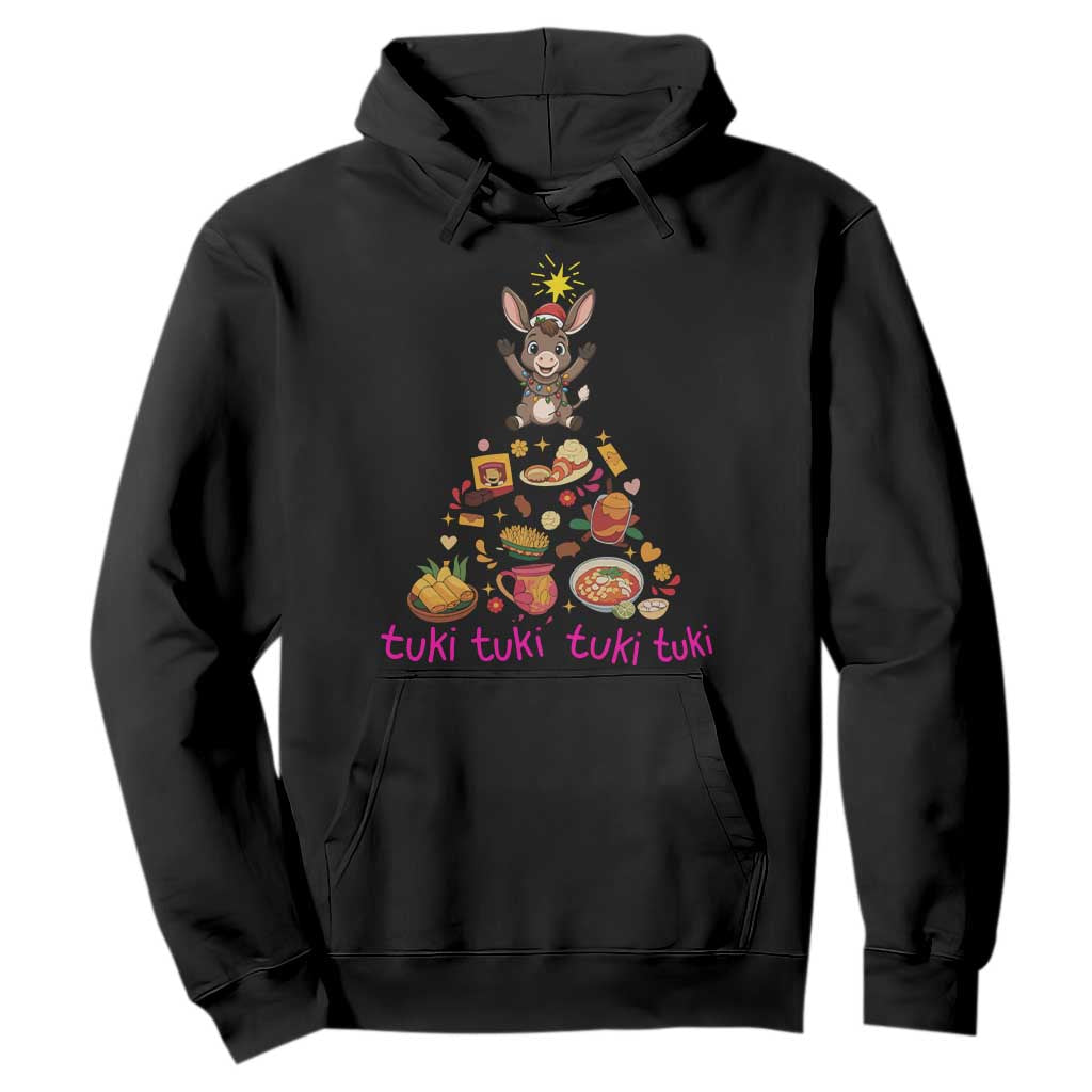 Mi Burrito Sabanero Hoodie Donkey Mexican Christmas TS14 Black Print Your Wear