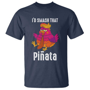 Funny Pinata Mexican T Shirt Trump Always Chicken TS14 Navy Print Your Wear
