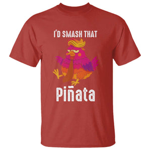 Funny Pinata Mexican T Shirt Trump Always Chicken TS14 Red Print Your Wear