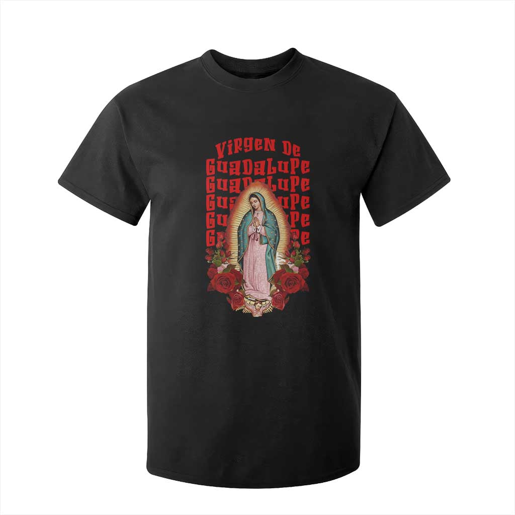 Our Lady of Guadalupe T Shirt For Kid Saint Virgin Mary Mexican TS14 Black Print Your Wear