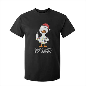 67 Six Seven Silly Goose Christmas Meme T Shirt For Kid TS14 Black Print Your Wear