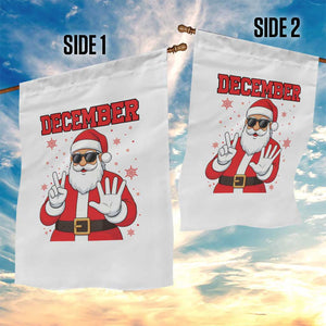 December 25 Garden Flag Funny Santa Says Christmas TS14 Print Your Wear