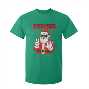 December 25 T Shirt For Kid Funny Santa Says Christmas TS14 Irish Green Print Your Wear