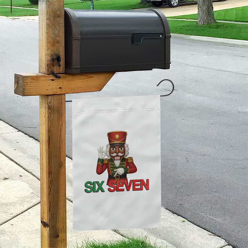 67 Six Seven Black Nutcracker Christmas Meme Garden Flag TS14 Print Your Wear