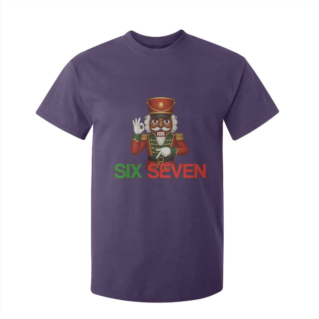 67 Six Seven Black Nutcracker Christmas Meme T Shirt For Kid TS14 Purple Print Your Wear