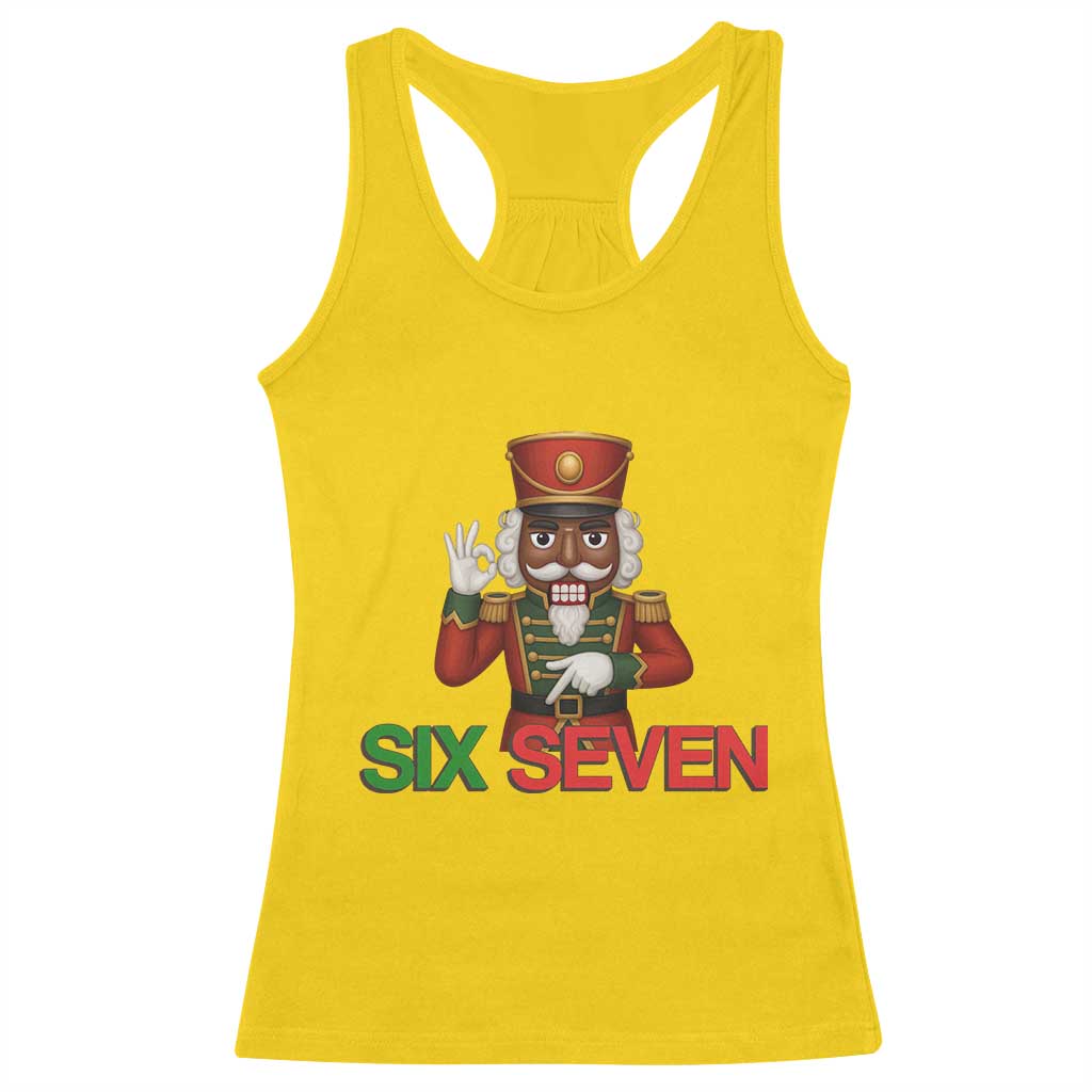 67 Six Seven Black Nutcracker Christmas Meme Racerback Tank Top TS14 Daisy Print Your Wear