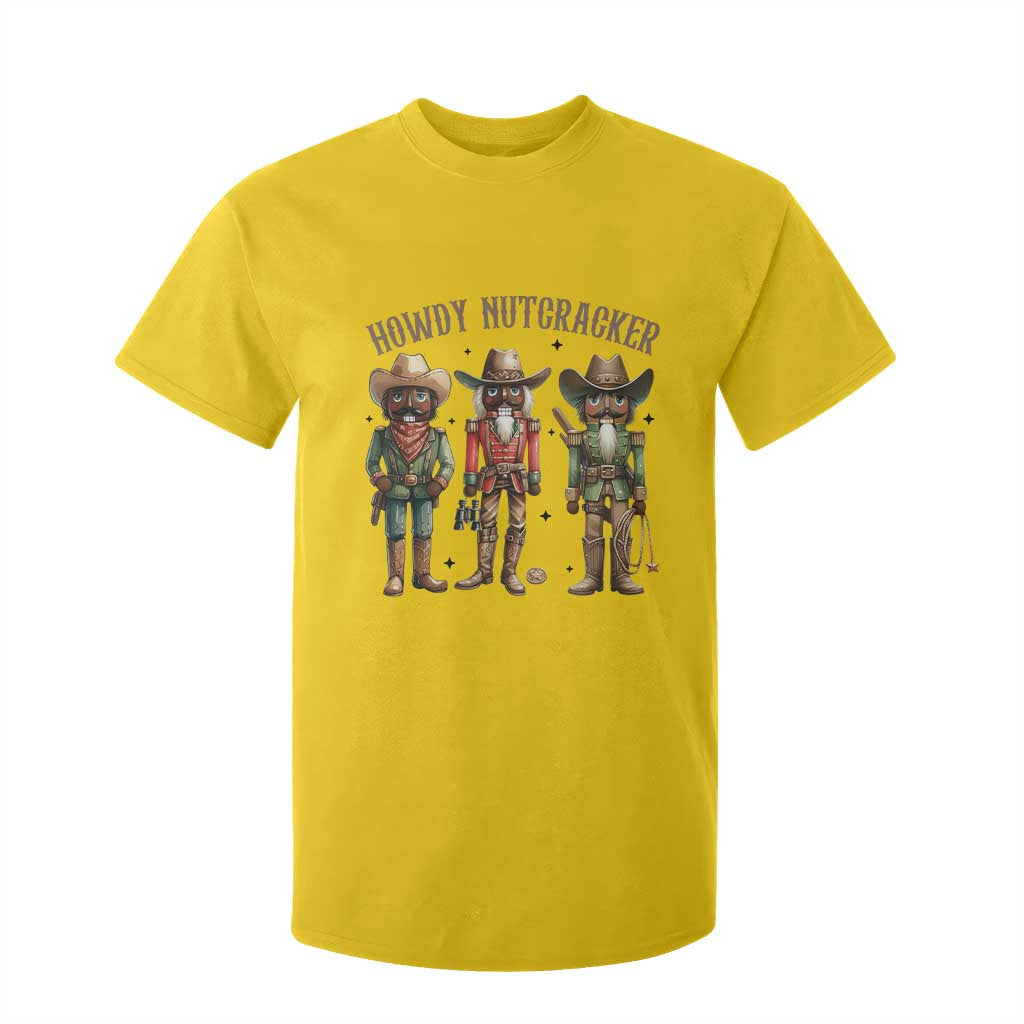 Nutcracker Cowboy Christmas Western Country Howdy T Shirt For Kid TS14 Daisy Print Your Wear
