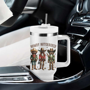 Nutcracker Cowboy Christmas Western Country Howdy Tumbler With Handle TS14 Print Your Wear