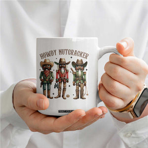 Nutcracker Cowboy Christmas Western Country Howdy Coffee Mug TS14 Print Your Wear