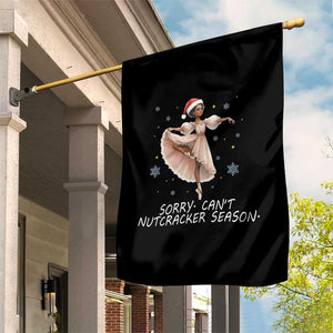 Black Nutcracker Ballet Christmas Garden Flag TS14 Print Your Wear