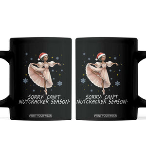 Black Nutcracker Ballet Christmas Coffee Mug TS14 Black Print Your Wear