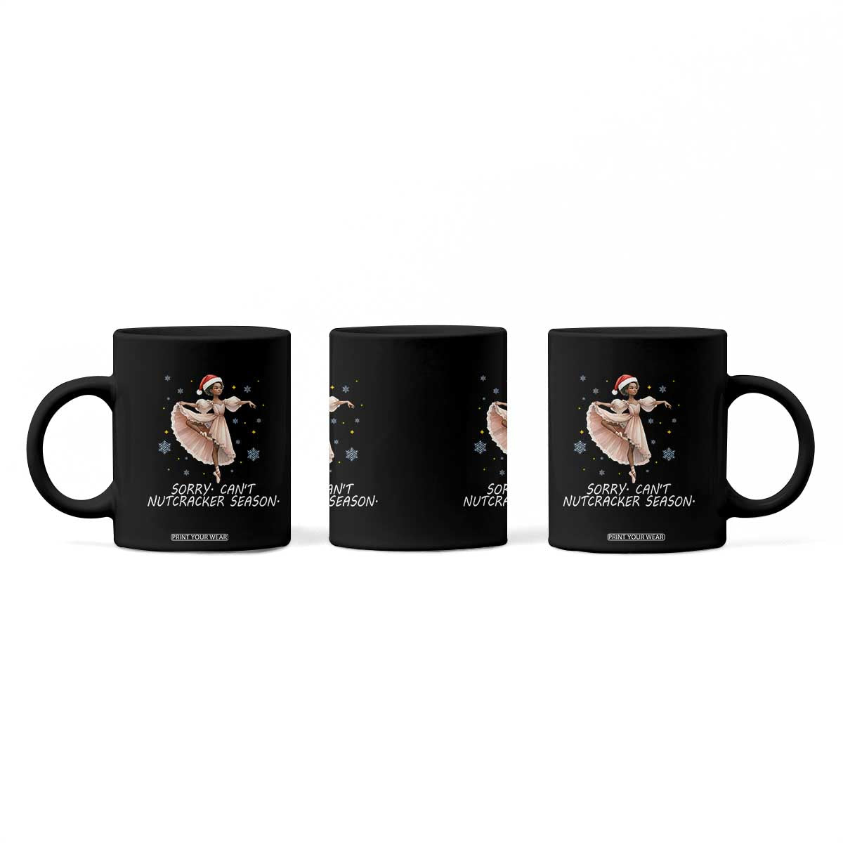 Black Nutcracker Ballet Christmas Coffee Mug TS14 Print Your Wear