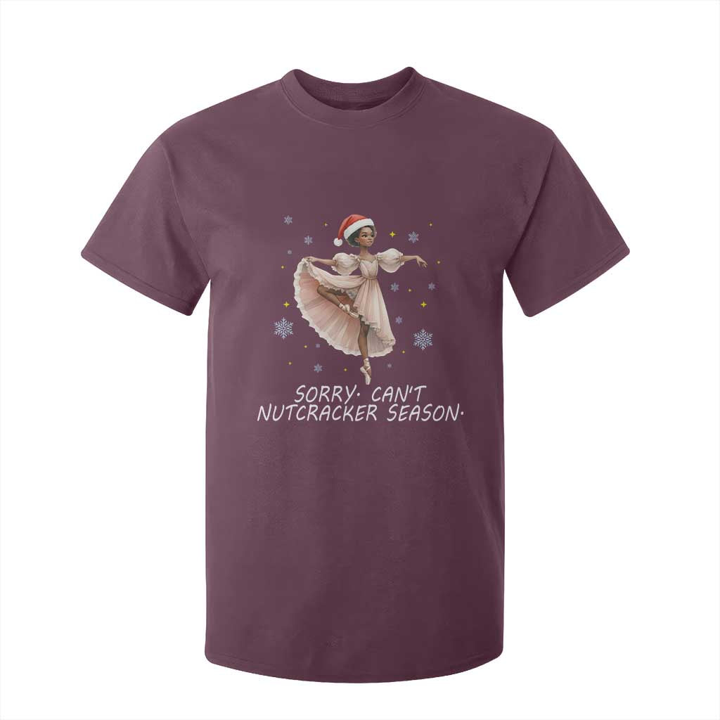 Black Nutcracker Ballet Christmas T Shirt For Kid TS14 Maroon Print Your Wear