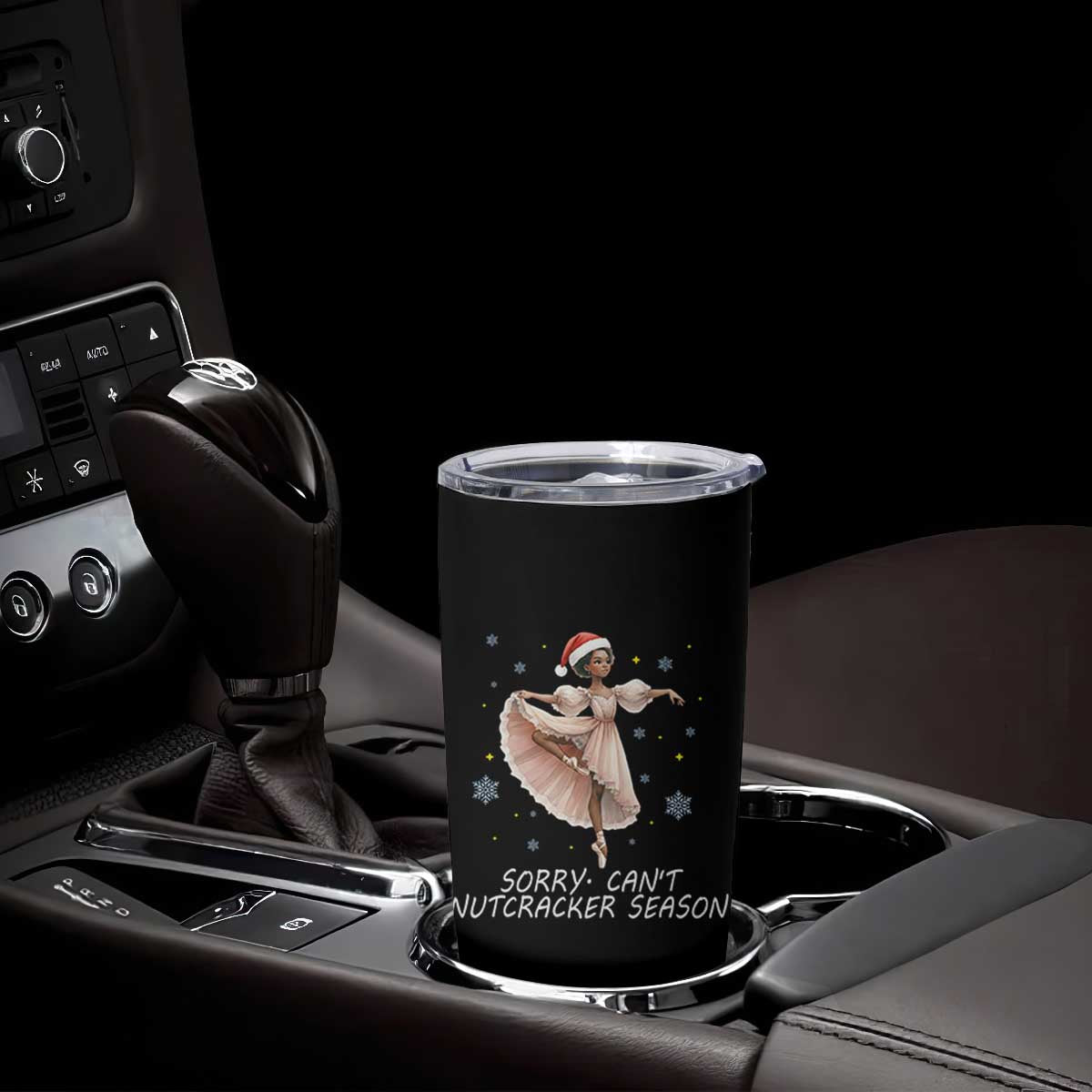 Black Nutcracker Ballet Christmas Tumbler Cup TS14 Print Your Wear