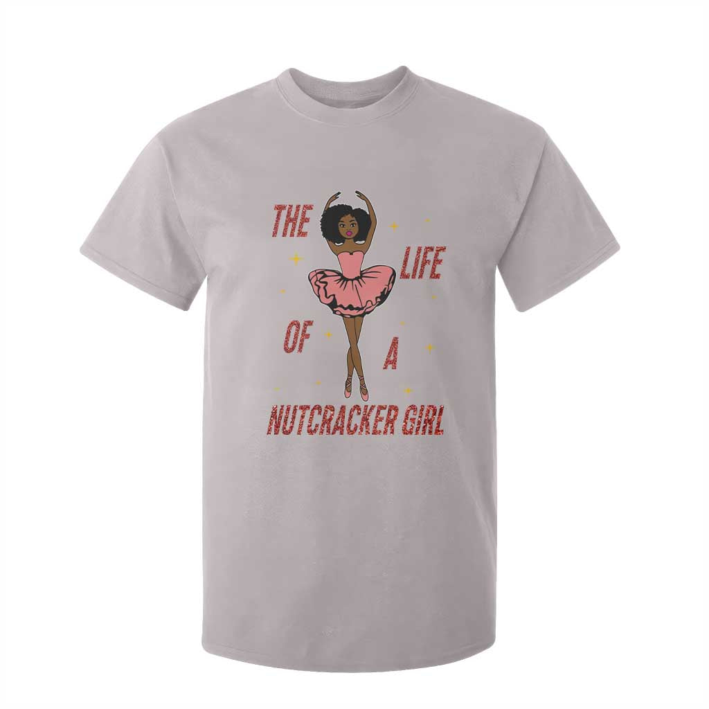 Black Nutcracker T Shirt For Kid The Life Of A Ballet Girl TS14 Ice Gray Print Your Wear