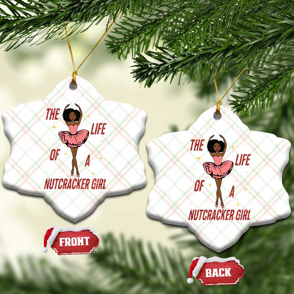 Black Nutcracker Ceramic Ornament The Life Of A Ballet Girl TS14 Print Your Wear