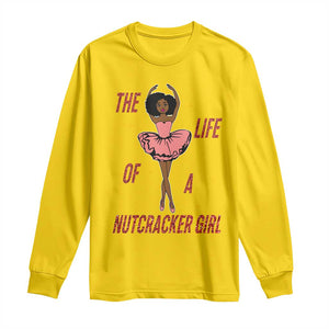 Black Nutcracker Long Sleeve Shirt The Life Of A Ballet Girl TS14 Daisy Print Your Wear