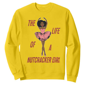 Black Nutcracker Sweatshirt The Life Of A Ballet Girl TS14 Daisy Print Your Wear