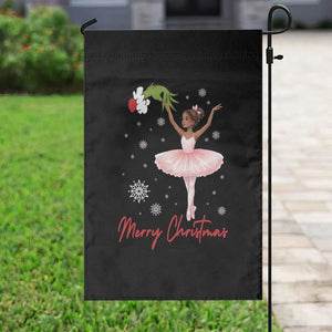 Black Nutcracker Ballet Garden Flag Merry Christmas TS14 Print Your Wear