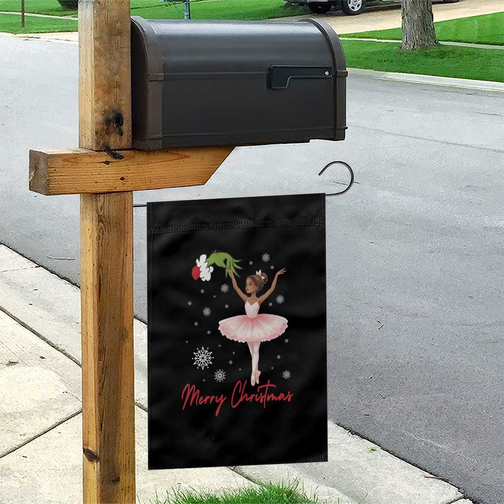 Black Nutcracker Ballet Garden Flag Merry Christmas TS14 Print Your Wear