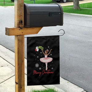 Black Nutcracker Ballet Garden Flag Merry Christmas TS14 Print Your Wear