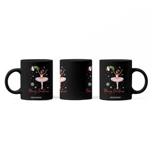 Black Nutcracker Ballet Coffee Mug Merry Christmas TS14 Print Your Wear