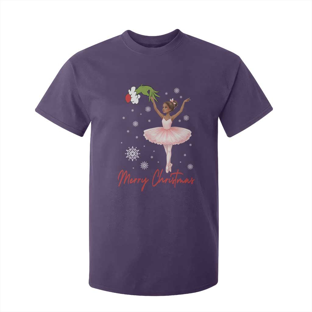 Black Nutcracker Ballet T Shirt For Kid Merry Christmas TS14 Purple Print Your Wear