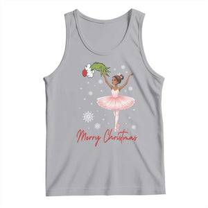 Black Nutcracker Ballet Tank Top Merry Christmas TS14 Athletic Heather Print Your Wear