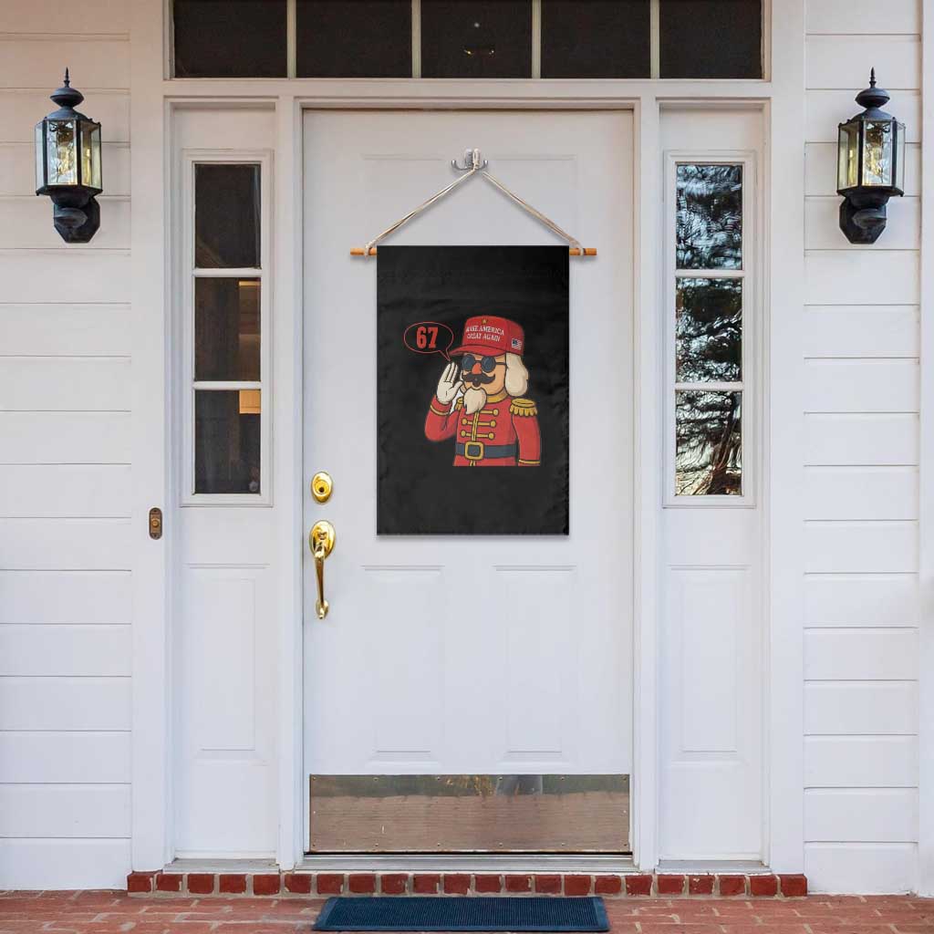67 Six Seven Christmas Meme Garden Flag Funny Nutcracker Make Xmas Great Again TS14 Print Your Wear